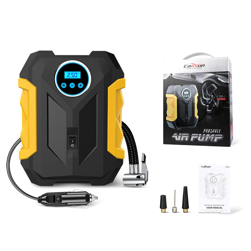 C&M Digital Tire Inflator - Portable Air Compressor