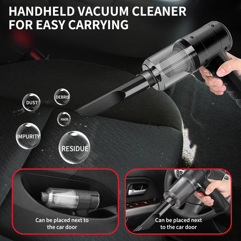 C&M Pro Car Vacuum - High Power Interior Cleaner