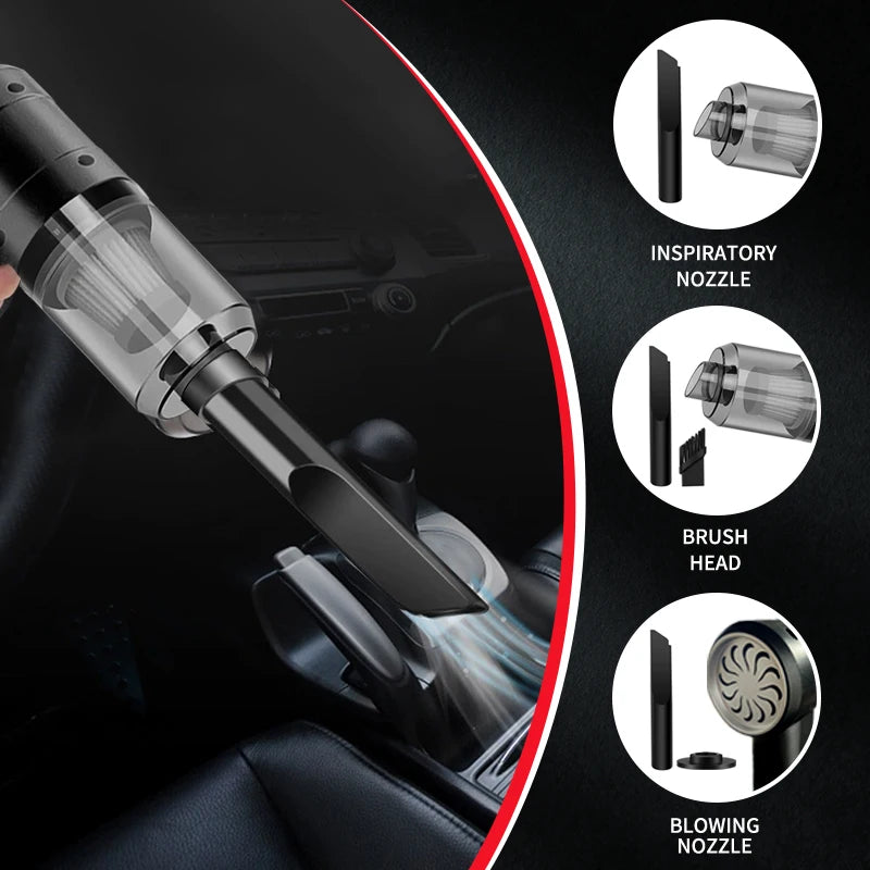 C&M Pro Car Vacuum - High Power Interior Cleaner