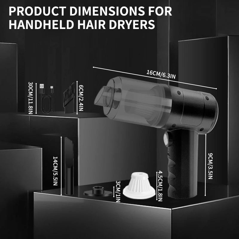 C&M Pro Car Vacuum - High Power Interior Cleaner